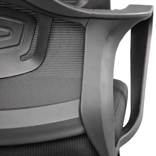 Fotoliu de birou DecoPrim F-20141 A Plasă acrilică/ Black Black photo 9