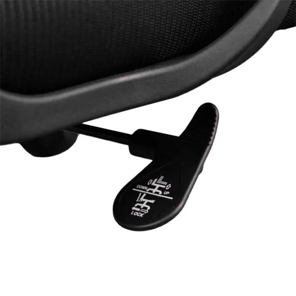 Fotoliu de birou DecoPrim F-20141 A Plasă acrilică/ Black Black photo 11