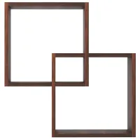 Полка Fabrik Home №04 ДСП/ орех тёмный