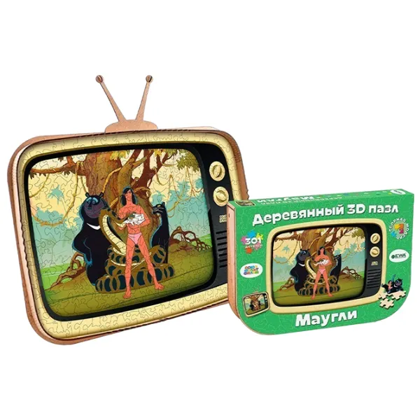 Puzzle 3D Ewa Toys Mowgli 14+/ Numărul de piese: 301 photo 1 Puzzle 3D Ewa Toys Mowgli 14+/ Numărul de piese: 301 photo 1
