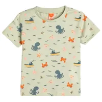 Tricou pentru băieți Koton 4SMB10080TK 98 / Green