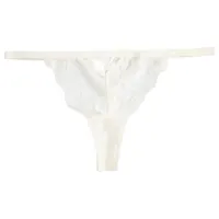 Chiloți pentru femei Koton 4SLK30091MK M/ White/ Tanga