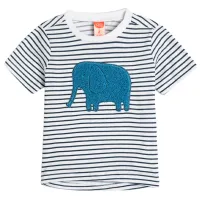 Tricou pentru băieți Koton 4SMB10010TK 86 / Blue