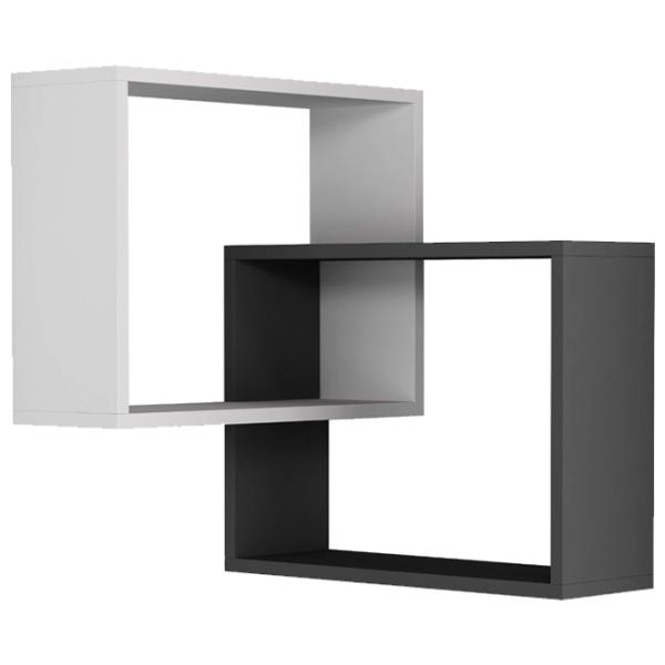 Raft Showdeko Ring Bookcase PAL/ White - Anthracite photo 1 Raft Showdeko Ring Bookcase PAL/ White - Anthracite photo 1