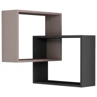 Raft Showdeko Ring Bookcase PAL/ Light Mocha - Anthracite