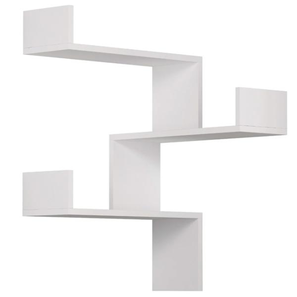 Raft Showdeko Luksa Bookcase PAL/ White photo 1
