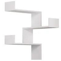 Raft Showdeko Luksa Bookcase PAL/ White