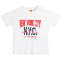 Tricou pentru băieți Koton 4SMB10120TK 98/ Ecru