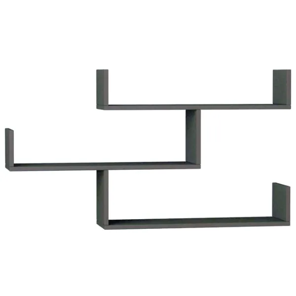 Raft Showdeko Tibet Bookcase PAL/ Anthracite photo 1 Raft Showdeko Tibet Bookcase PAL/ Anthracite photo 1