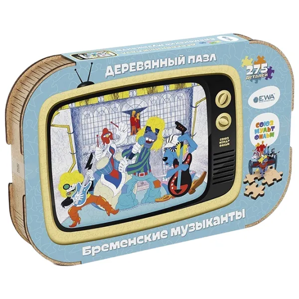 Пазл 2D Ewa Toys Бременские музыканты 14+/ Количество деталей: 275 photo 1 Пазл 2D Ewa Toys Бременские музыканты 14+/ Количество деталей: 275 photo 1