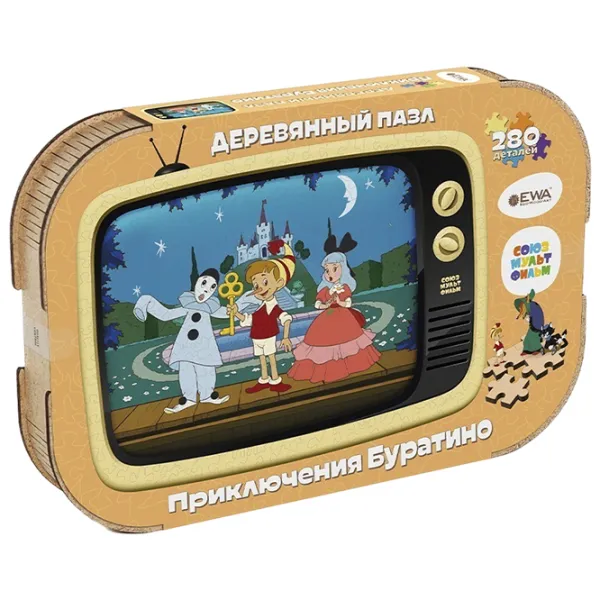 Puzzle 2D Ewa Toys Adventures Of Buratino 14+/ Numărul de piese: 280 photo 1 Puzzle 2D Ewa Toys Adventures Of Buratino 14+/ Numărul de piese: 280 photo 1