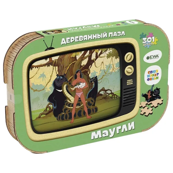 Пазл 2D Ewa Toys Mowgli 14+/ Количество деталей: 301 photo 1 Пазл 2D Ewa Toys Mowgli 14+/ Количество деталей: 301 photo 1