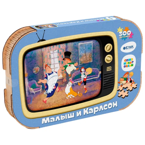 Puzzle 2D Ewa Toys The Kid And Karlson 14+/ Numărul de piese: 300 photo 1 Puzzle 2D Ewa Toys The Kid And Karlson 14+/ Numărul de piese: 300 photo 1