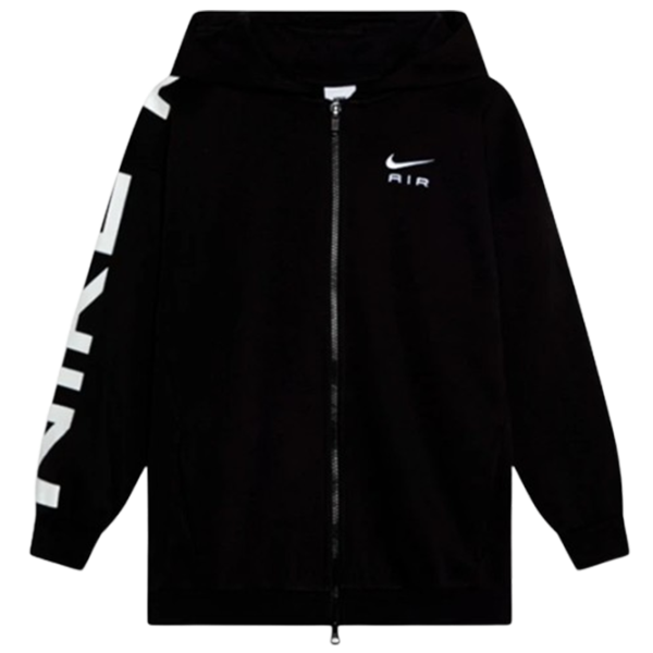 Толстовка для женщин Nike G Nsw Club Flc Air Hd Fz Ls M/ Черный photo 1 Толстовка для женщин Nike G Nsw Club Flc Air Hd Fz Ls M/ Черный photo 1