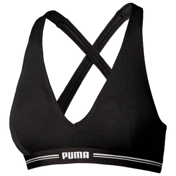 Топ для женщин Puma Cross-Back Padded Top Черный photo 1