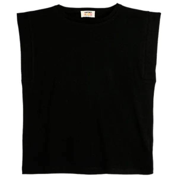 Tricou pentru fete Koton 4SKG10106AK 122 - 128 cm / Black photo 1 Tricou pentru fete Koton 4SKG10106AK 122 - 128 cm / Black photo 1