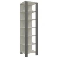 Raft ML-Mobila Vega №20 PAL/ Stejar Craft Alb