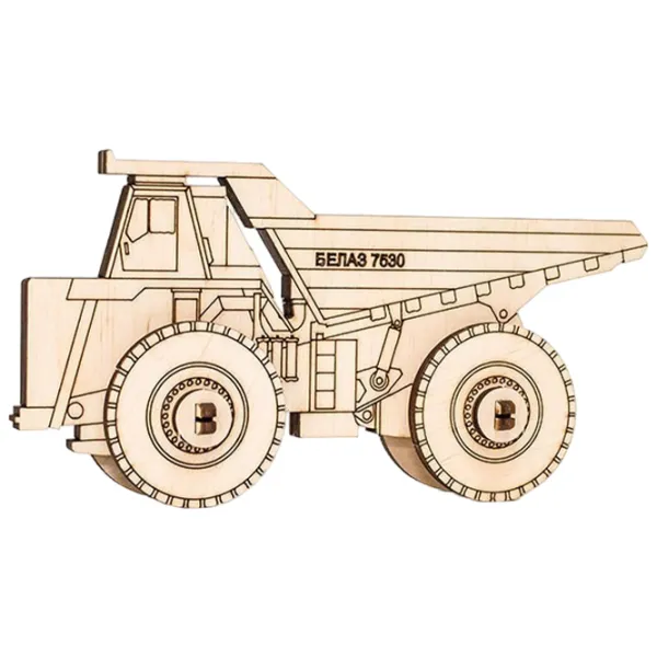 Пазл 2D Ewa Toys Belaz 14+/ Количество деталей: 16 photo 1