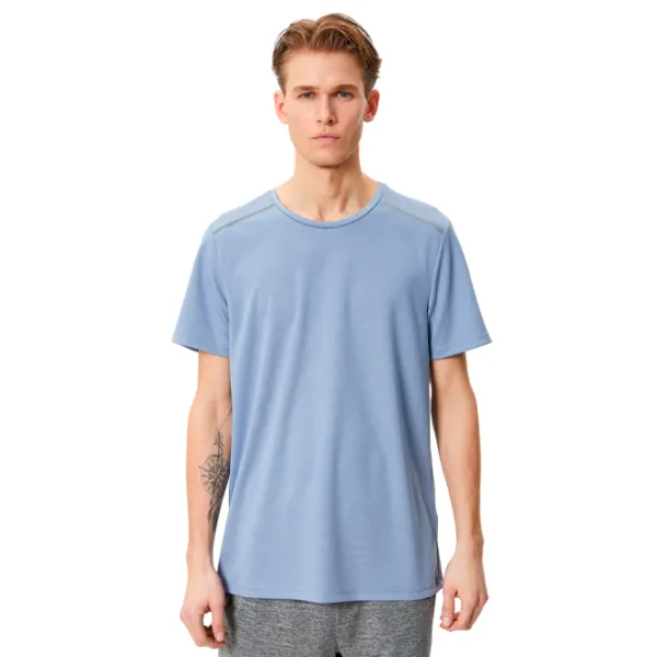 Tricou pentru bărbați Koton 4SAM10065NK 100% poliester/ Grey photo 1