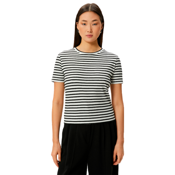 Tricou pentru femei Koton 4SAK50003EK 35% viscoză/ White photo 1