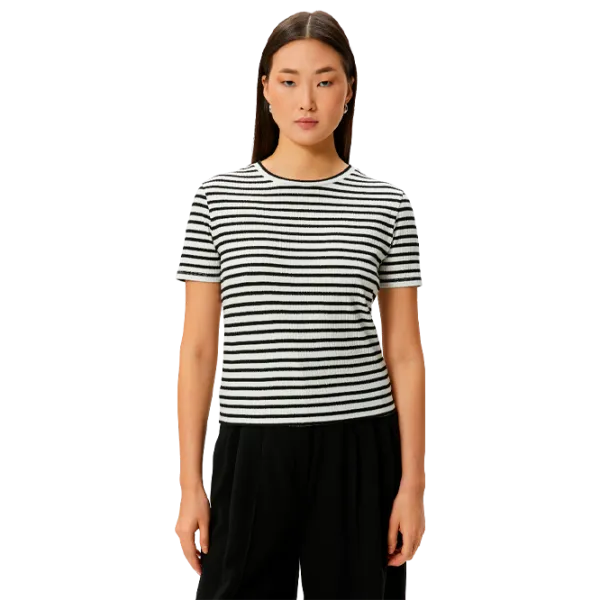 Tricou pentru femei Koton 4SAK50003EK 35% viscoză/ White photo 1