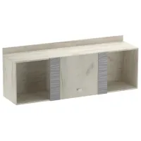 Raft ML-Mobila Gamma №17 PAL/ Stejar Craft Alb