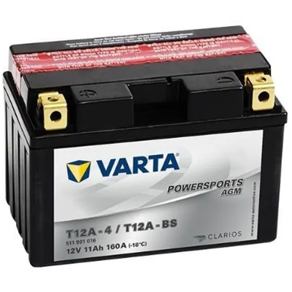 Acumulator auto Varta YT12A-BS AGM 160A/ 11 Ah photo 1