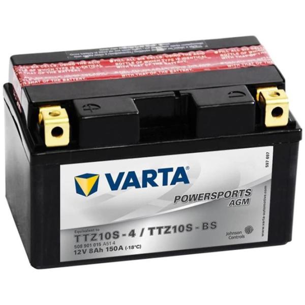 Acumulator auto Varta TTZ10S-BS AGM 150A/ 8 Ah photo 1