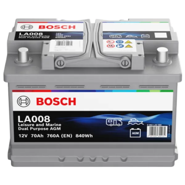 Acumulator auto Bosch S6 008 AGM (Prof DP) 760A/ 70 Ah photo 1 Acumulator auto Bosch S6 008 AGM (Prof DP) 760A/ 70 Ah photo 1