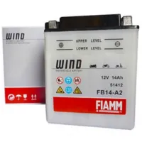 Аккумулятор для мотоцикла Fiamm FB14-A2 150A/ 14 Ач