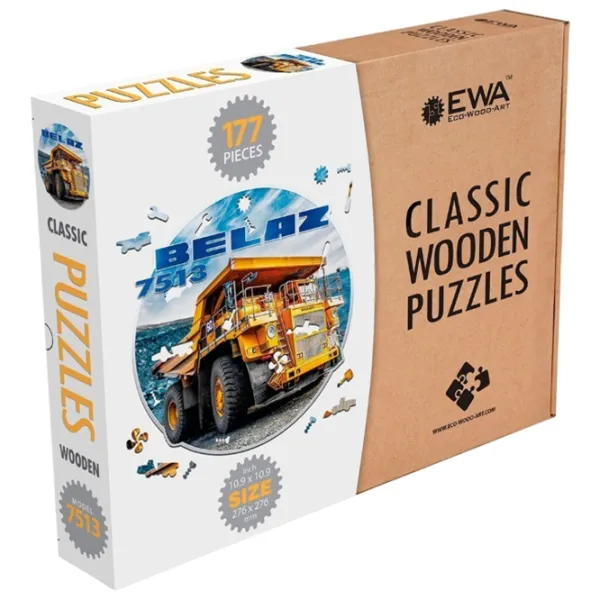 Puzzle 2D Ewa Toys Belaz 7513 14+/ Numărul de piese: 177 photo 1 Puzzle 2D Ewa Toys Belaz 7513 14+/ Numărul de piese: 177 photo 1