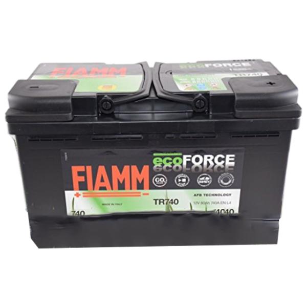 Acumulator auto Fiamm TR740 L4 Ecoforce 740A/ 80 Ah photo 1
