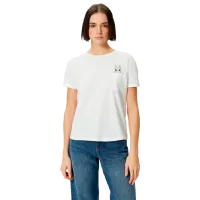 Tricou pentru femei Koton 4SAL10203IK 100% bumbac/ White