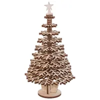 Puzzle 3D Ewa Toys Christmas Tree 14+/ Numărul de piese: 41