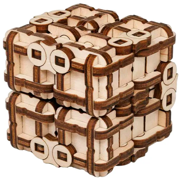 Пазл 3D Ewa Toys Метаморфический куб 14+/ Количество деталей: 128 photo 1 Пазл 3D Ewa Toys Метаморфический куб 14+/ Количество деталей: 128 photo 1
