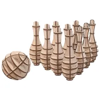 Puzzle 3D Ewa Toys Mini bowling 14+/ Numărul de piese: 131