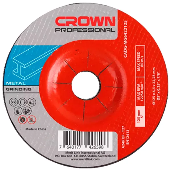Шлифовальный круг Crown 6022125  photo 1