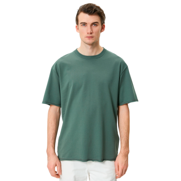 Tricou pentru bărbați Koton 4SAM10270HK 100% bumbac/ Green photo 1