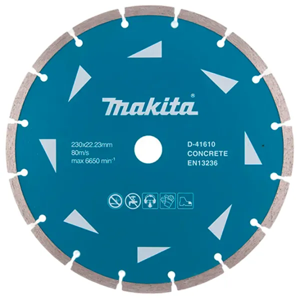 Disc diamantat segmentat Makita D-41610  photo 1
