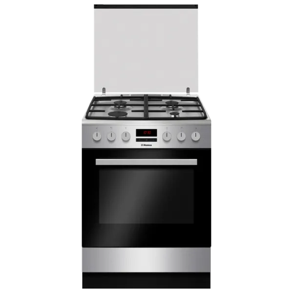 Aragaz Hansa FCMX682233 Pe gaz/ Inox/ Black photo 1