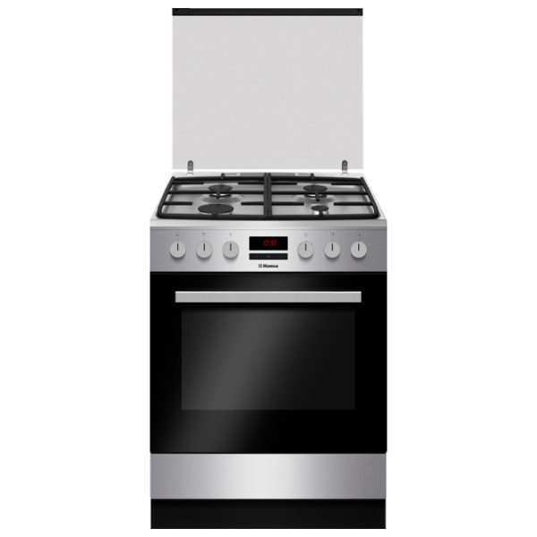 Aragaz Hansa FCMX682233 Pe gaz/ Inox/ Black photo 1