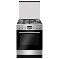 Плита Hansa FCMX682233 Газовая/ Нержавеющая сталь/ Черный