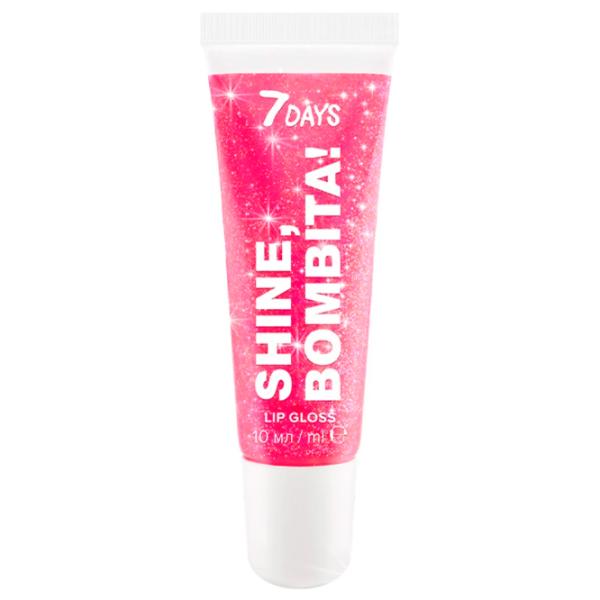 Блеск для губ 7DAYS Shine Bombita! 10 мл/ 205 photo 1 Блеск для губ 7DAYS Shine Bombita! 10 мл/ 205 photo 1