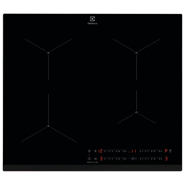Plită încorporabilă cu inducție Electrolux EIS624 Vitroceramică/ Black photo 1