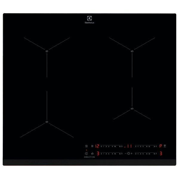 Plită încorporabilă cu inducție Electrolux EIS624 Vitroceramică/ Black photo 1
