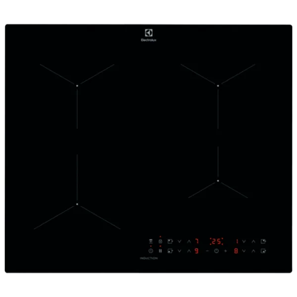 Plită încorporabilă cu inducție Electrolux LIL61434C Vitroceramică/ Black photo 1