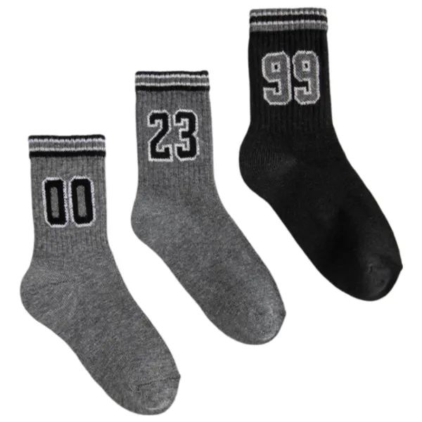 Șosete pentru băieți Koton 4SKB80048AA Gray photo 1 Șosete pentru băieți Koton 4SKB80048AA Gray photo 1