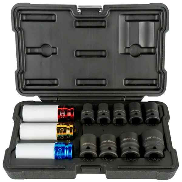 Set de capete de impact JBM 52343 38 mm photo 1