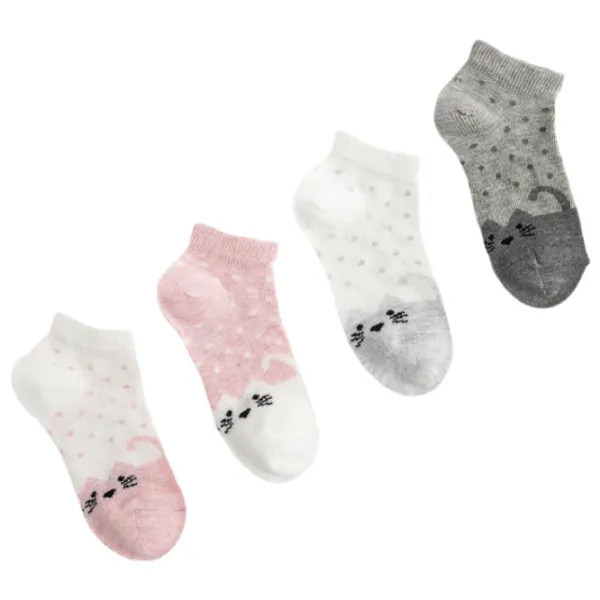 Șosete pentru fetiţe Koton 4SKG80060AA Multicolor photo 1 Șosete pentru fetiţe Koton 4SKG80060AA Multicolor photo 1