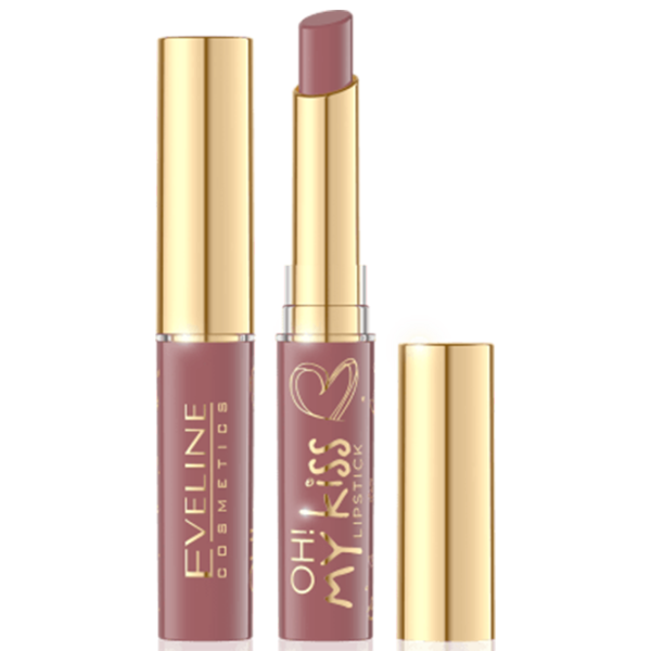 Губная помада Eveline Cosmetics OH! MY KISS 2в1 Stick/ Нюдово-розовый photo 1 Губная помада Eveline Cosmetics OH! MY KISS 2в1 Stick/ Нюдово-розовый photo 1